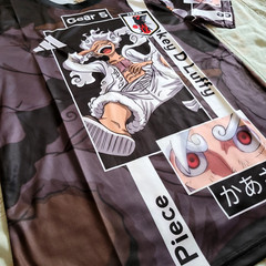 Japan Soccer Jersey One Piece Luffy Anime Gear 5 Concept Edition S,M,L,XL,XXL