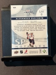 2008-09 SP Authentic Notables #101 Alexander Ovechkin /999 – Washington Capitals