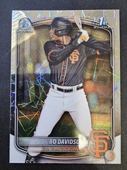 2025 Bowman Chrome Bo Davidson #BCP-206 Laser Refractor