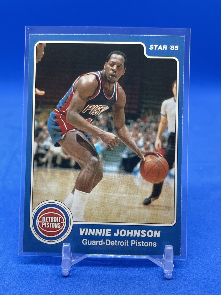 1984-85 Star #264 Vinnie Johnson – Near Mint High End Set Break!