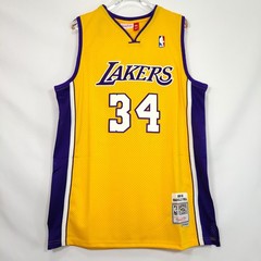 O&rsquo;Neal #34 Yellow Embroidered Jersey, Sizes S-2XL
