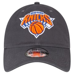 Men&rsquo;s New Era Charcoal New York Knicks Team 2.0 9TWENTY Adjustable Hat