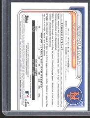 VLADI GUERRERO 2024 1st Bowman Chrome AUTO #CPA-VG New York Mets
