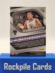 2025 Panini Prizm WNBA – Veronica Burton #70 Silver Prizm