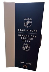NHL Star Sticks Quinn Hughes Minnesota Wild 2025-2026 Mini Stick McDonalds