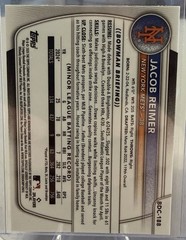 JACOB REIMER 2025 BOWMAN CHROME DRAFT AQUA GEOMETRIC /125 Q3855