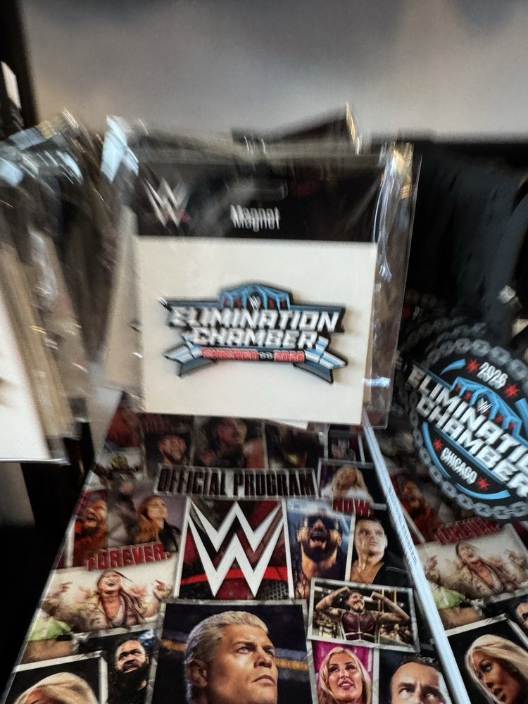 WWE Elimination Chamber I WAS THERE Magnet Preorder Chicago Cm Punk Aj Lee