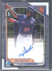 VLADI GUERRERO 2024 1st Bowman Chrome AUTO #CPA-VG New York Mets