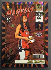 2025 Panini WNBA Net Marvels Kiki Iriafen #16 Holo Red Laser /25 RC Rookie