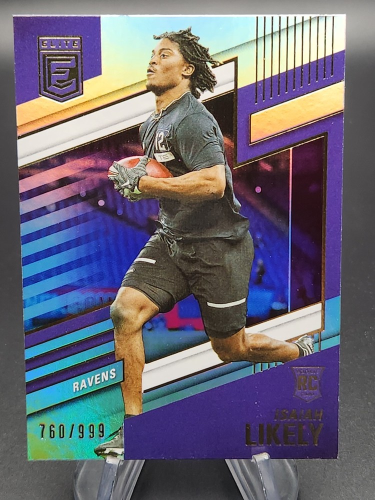 Isaiah Likely 2022 Panini Donruss Elite Rookie 760/999