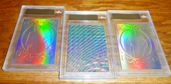 3 LOT BABE RUTH 2019 Pre-Production Proof PURPLE ORANGE GREEN 1/1 LEAF encased