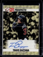 2026 Pro Set Metal Travis Bazzana 1990 Pro Set Auto Super Prismatic Gold 1/1
