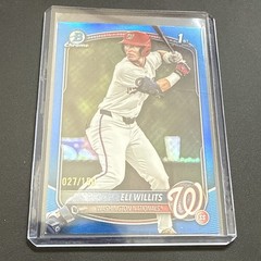 2025 Bowman Draft – ELI WILLITS – 1st Bowman Chrome Blue Refractor /150 BDC-1