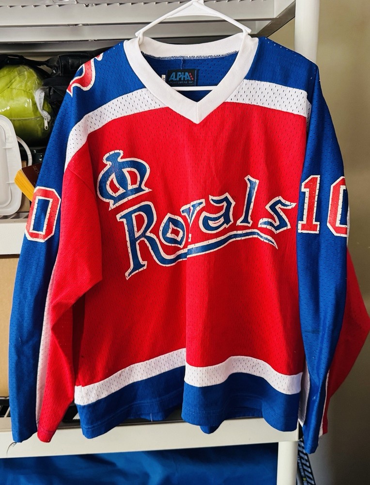 Royals Hockey Unknown League Vintage Game Weight Numbered Hockey Jersey