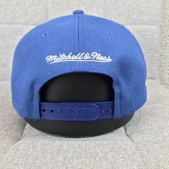 Los Angeles Dodgers Hat Cap Snap Back Mens One Size Blue MLB Mitchell & Ness