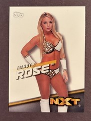 2016 Topps WWE #43 Mandy Rose NXT Rookie Card RC QTY