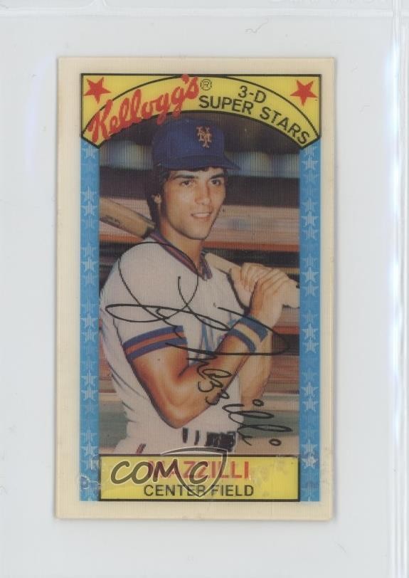 1979 Kellogg&rsquo;s 3-D Super Stars Lee Mazzilli #42 1g62