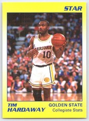 1990-91 Star Tim Hardaway #3 Tim HardawayGolden State Warriors