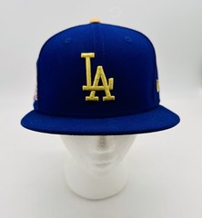 LA Dodgers Blue & Gold 2024 WS Champions 9FIFTY Snap Back Hat MLB New Era
