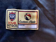 Royal Retros Syracuse 15 Basketball Jersey. Blue. Men&rsquo;s XS.