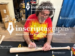Mick Foley Cactus Jack Autographed WWE Barbed Wire Baseball Bat Signed Mankind