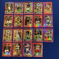 2021–2023 Donruss Optic Football Pink Parallel RC Lot | 19 Rookie Cards