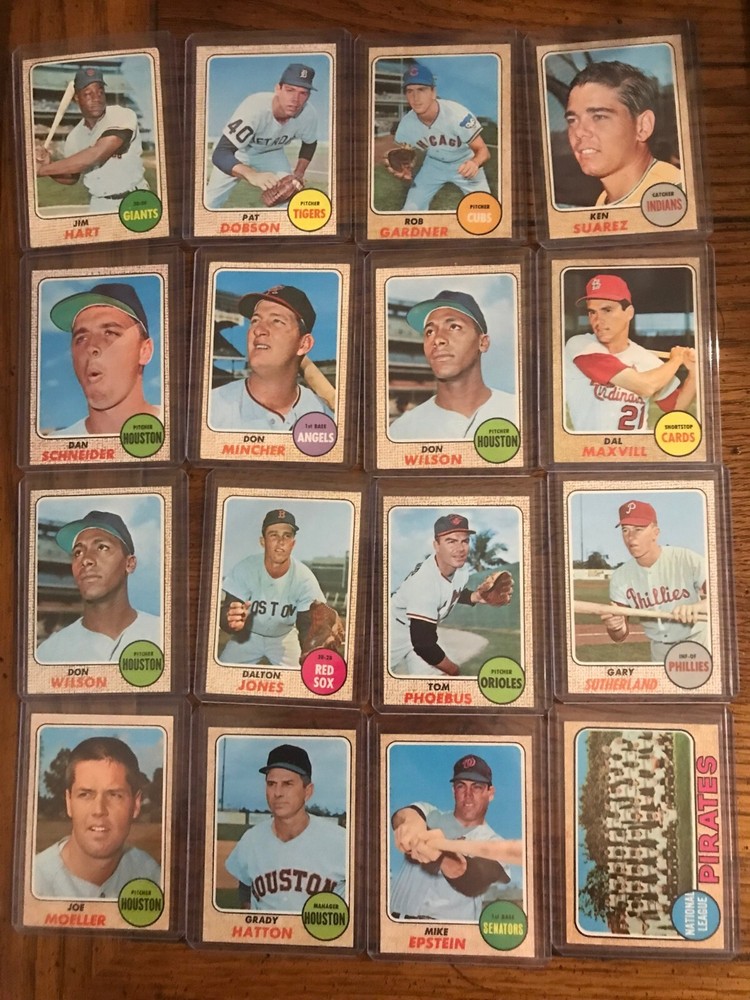 Don Wilson Houston 1968 Topps Ex Condition (Sale Is For Card In Title) (4359)