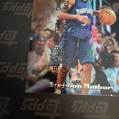 1997-98 Topps Finest – Common Bronze Stephon Marbury #249 Refractor