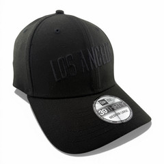 New Era Los Angeles Dodgers MLB All Blackout City Connect 39Thirty Flex Fit Hat