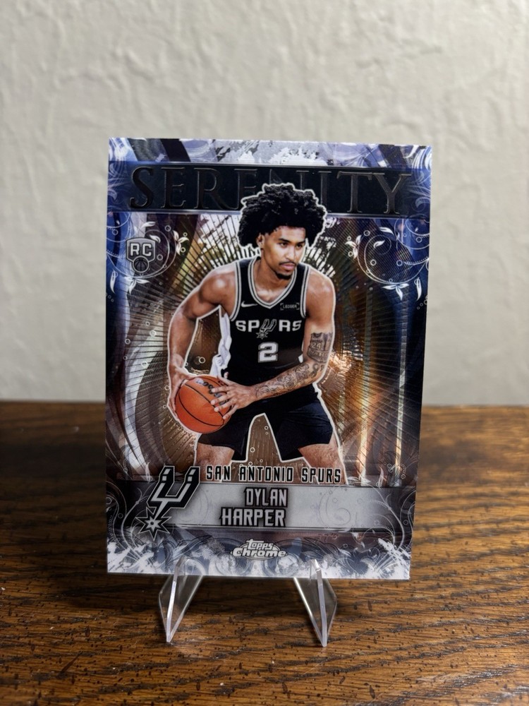 2025-26 Topps Chrome – Serenity Dylan Harper #SY-12 (RC)