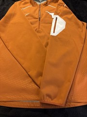 Nike Texas Longhorns University Of Texas Quarter Zip Pullover Size XL