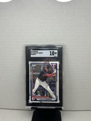 Topps 2024 1st Bowman Walker Jenkins BP-43 SGC 10 Minnesota Twins Rookie