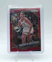 Kathryn Westbeld 2025 Panini WNBA Prizm Red Pandora Rookie /199 #29 Mercury