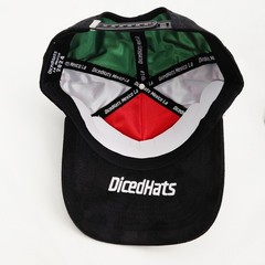 LA Los Angeles Dodgers Diced Hats Black Hat Snapback MLB Mexico Flag Velour Bill