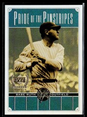 2000 Upper Deck Yankees Legends #PP1 Babe Ruth Pride of the Pinstripes