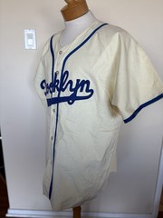 vintage BROOKLYN DODGERS Empire Sporting Goods heavyweight jersey 3XL union made