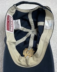 VTG American Needle Notre Dame Irish Blue Men’s Strap back Embroidered LOGO Cap