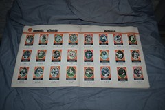 NFL Action ‘72 Sunoco 56 page Stamp Album Stickers – 17 Complete Teams