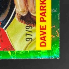 2025 Topps Chrome Platinum Dave Parker Green Vibrations /99 #240 Pirates