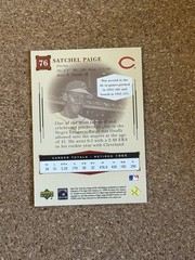 2001 Upper Deck SP Legendary Cuts Sweet Spot Classics Satchel Paige