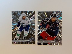 2025-26 UpperDeck Extended Series Miles Wood Outburst Silver + Kane