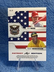 Rickey Henderson Oakland A&rsquo;s « Special Release » 2026 Leaf #PD-29 Baseball Card