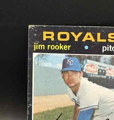 1971 Topps – High # #730 Jim Rooker- Kansas City Royals