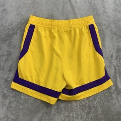 Nike Shorts Womens Medium Los Angeles Sparks WNBA Team Player Issue Yellow