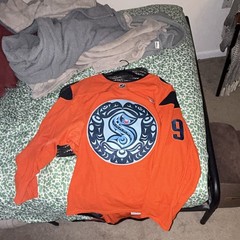Stephenson Seattle Kraken Signed Original Pacific Islanders NHL Hockey Jersey