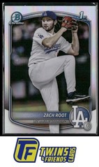 2025 Bowman Draft #BDC-22 Zach Root Chrome Refractor
