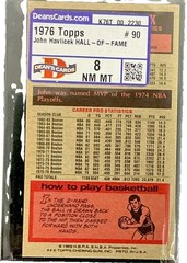 1976 Topps John Havlicek #90 DCC 8 Graded Celtics Card
