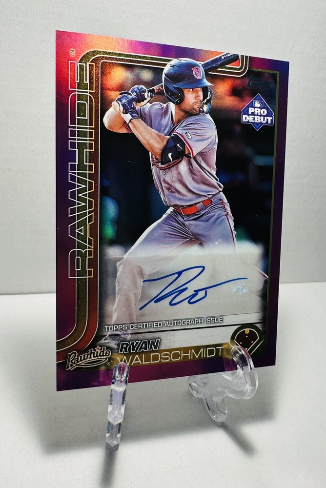2025 Topps Pro Debut Ryan Waldschmidt Autograph **LIMITED TO 199** Diamondbacks