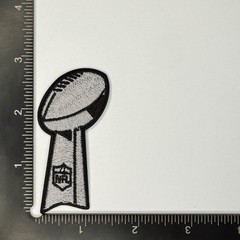 Vince Lombardi Super Bowl Trophy Iron/Sew On Embroidered Jersey Patch