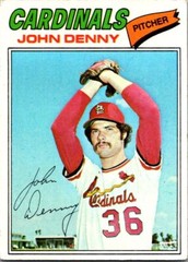 1977 Topps #541 John Denny